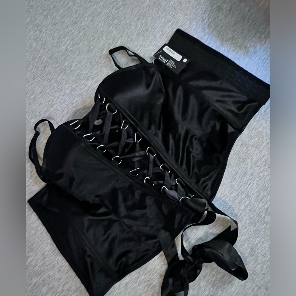 Black Corset Top Medium